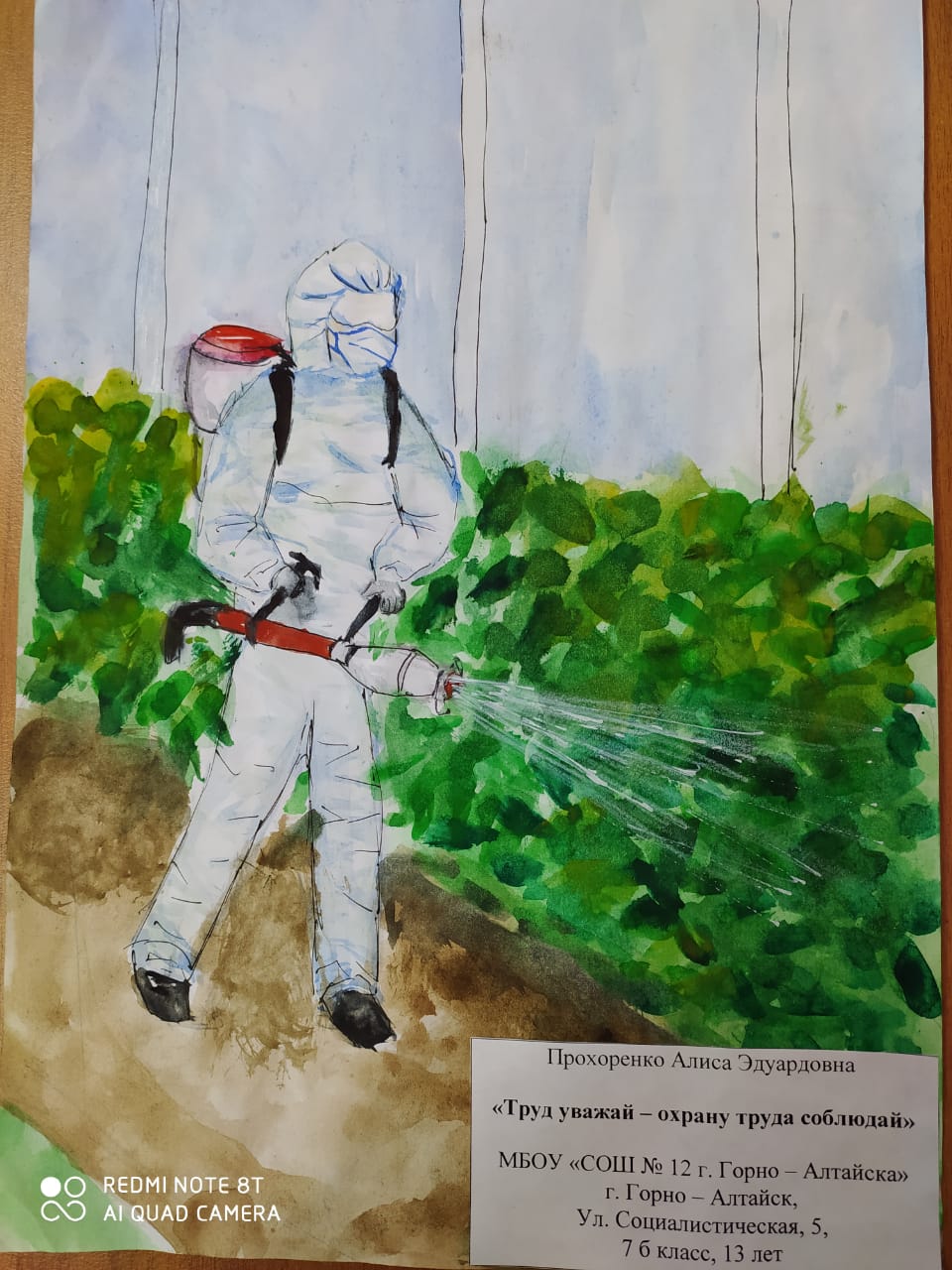 охрана труда глазами детей итоги